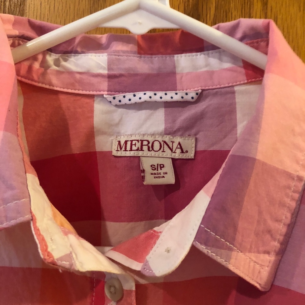 Merona Long sleeve button down top
